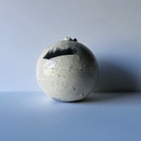 T−66 辻村史朗　粉吹丸壺　共箱有　Shiro Tsujimura: Powdered Round Pot