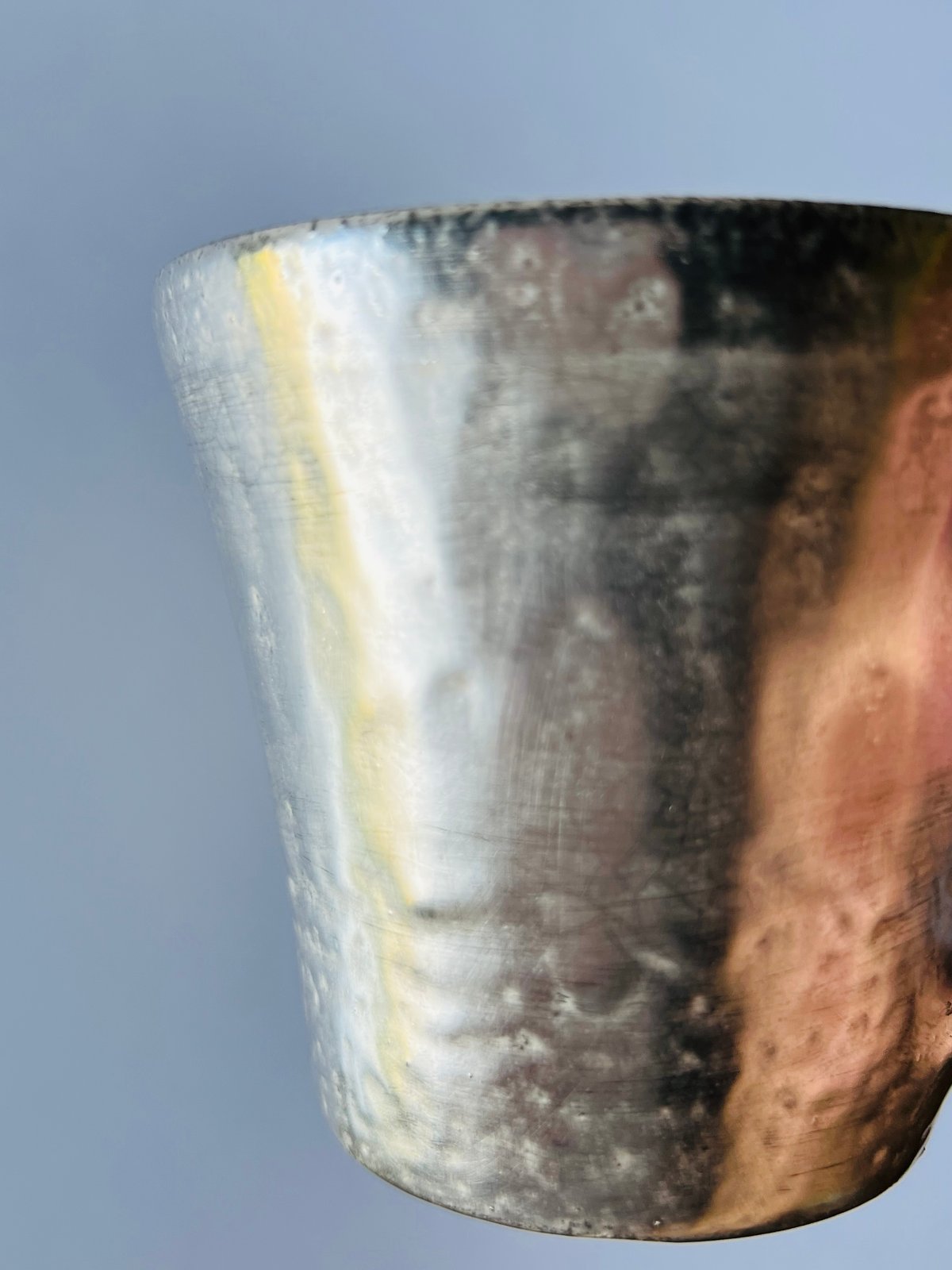 TNー60 谷井直人 銀彩ビードロマグカップ Naoto Tanii – Silver-Gla