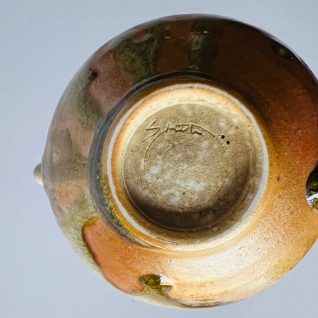Jー5＃7 ジョナサンスティール　急須　名入り共箱付 Jonathan Steele Teapot with name engraved box