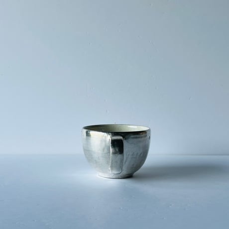 TNー66 谷井直人　銀彩ビードロマグカップ　Naoto Tanii – Silver-Glazed Bidoro Mug