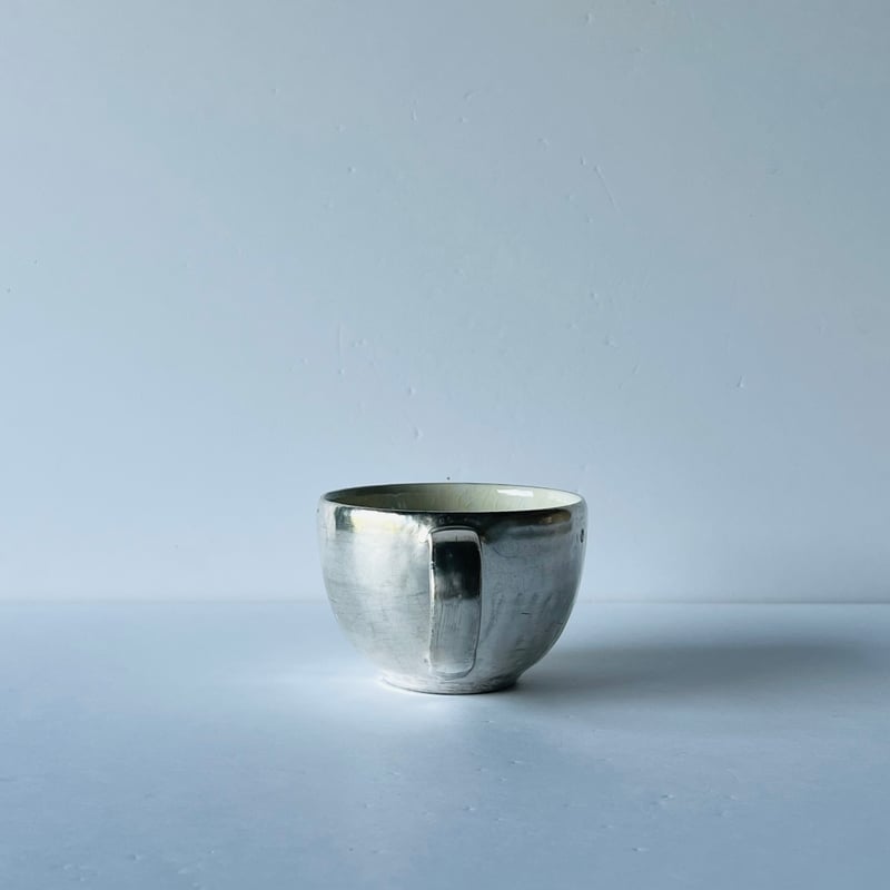 谷井直人 TNー66 谷井直人 銀彩ビードロマグカップ Naoto Tanii – Silver-Gla