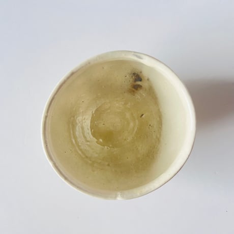 T−133 辻村史朗　粉吹ワインカップ大　共箱付（後日発送）Shiro Tsujimura Large Kofuki Wine Cup