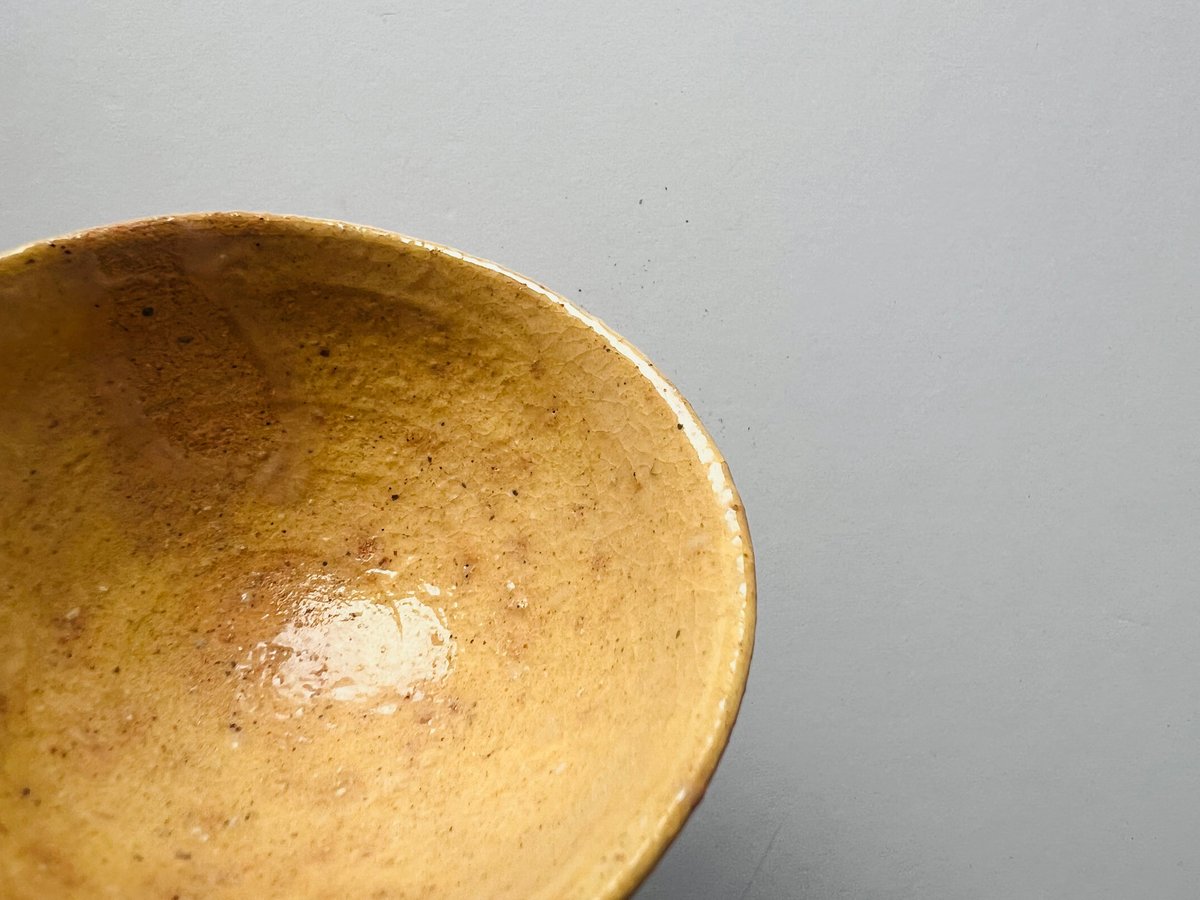 Tー46 辻村史朗 井戸ぐい呑 共箱付き Shiro Tsujimura Ido Sake C