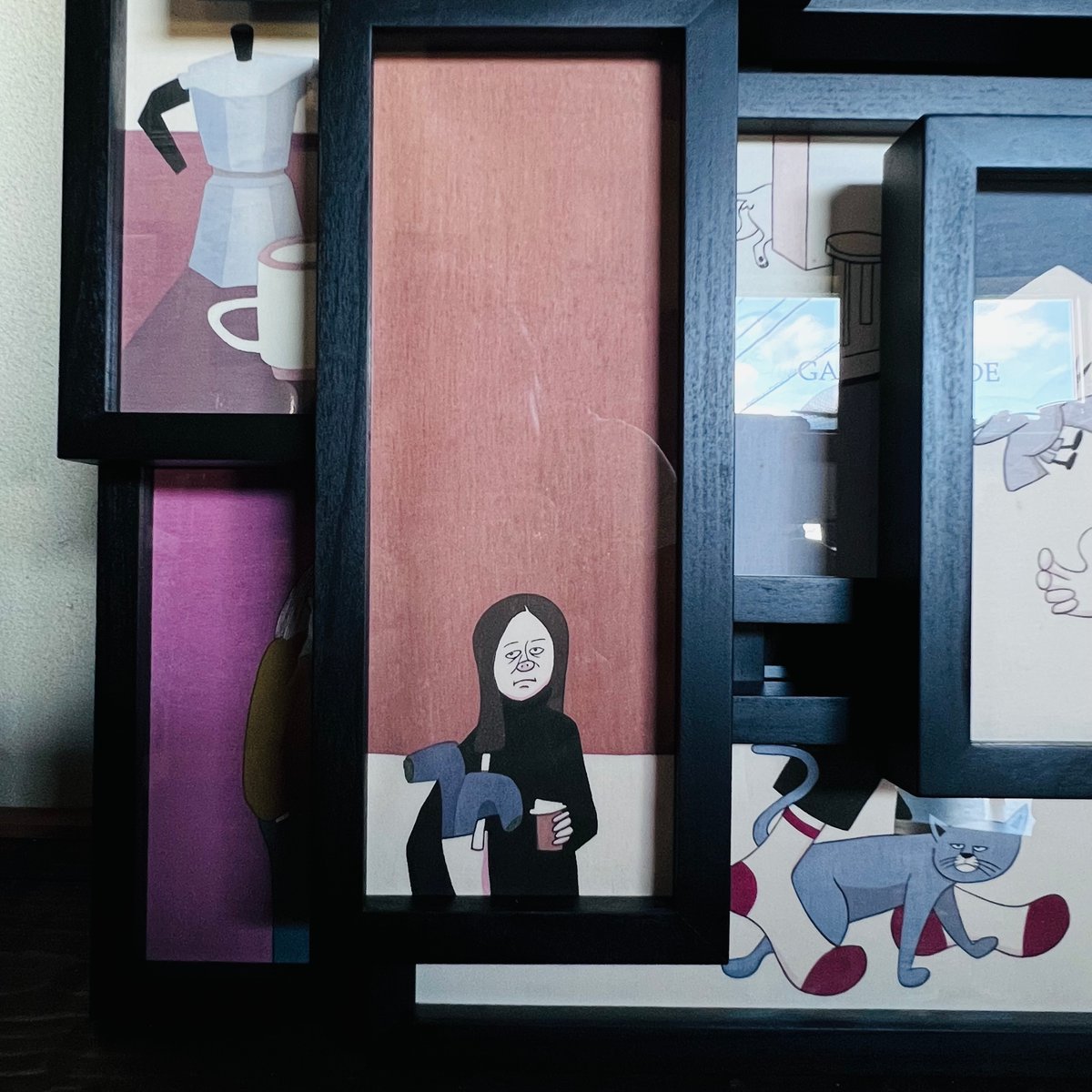 HY−2 花井祐介 「無題1」 木版画 | GARAGE MADE