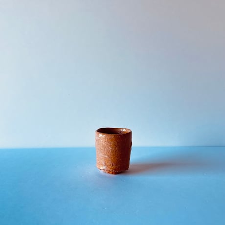 T−145 辻村史朗　井戸ぐい呑　共箱有　Shiro Tsujimura “Ido Guinomi”