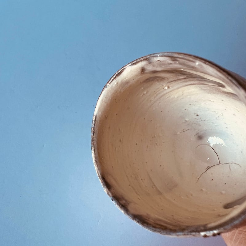 Tー86 辻村史朗 粉吹ぐい呑 Shiro Tsujimura Powdered Sake C