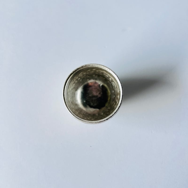 TNー55 谷井直人 ぐりぐり銀彩杯 Naoto Tanii: Silver-glazed