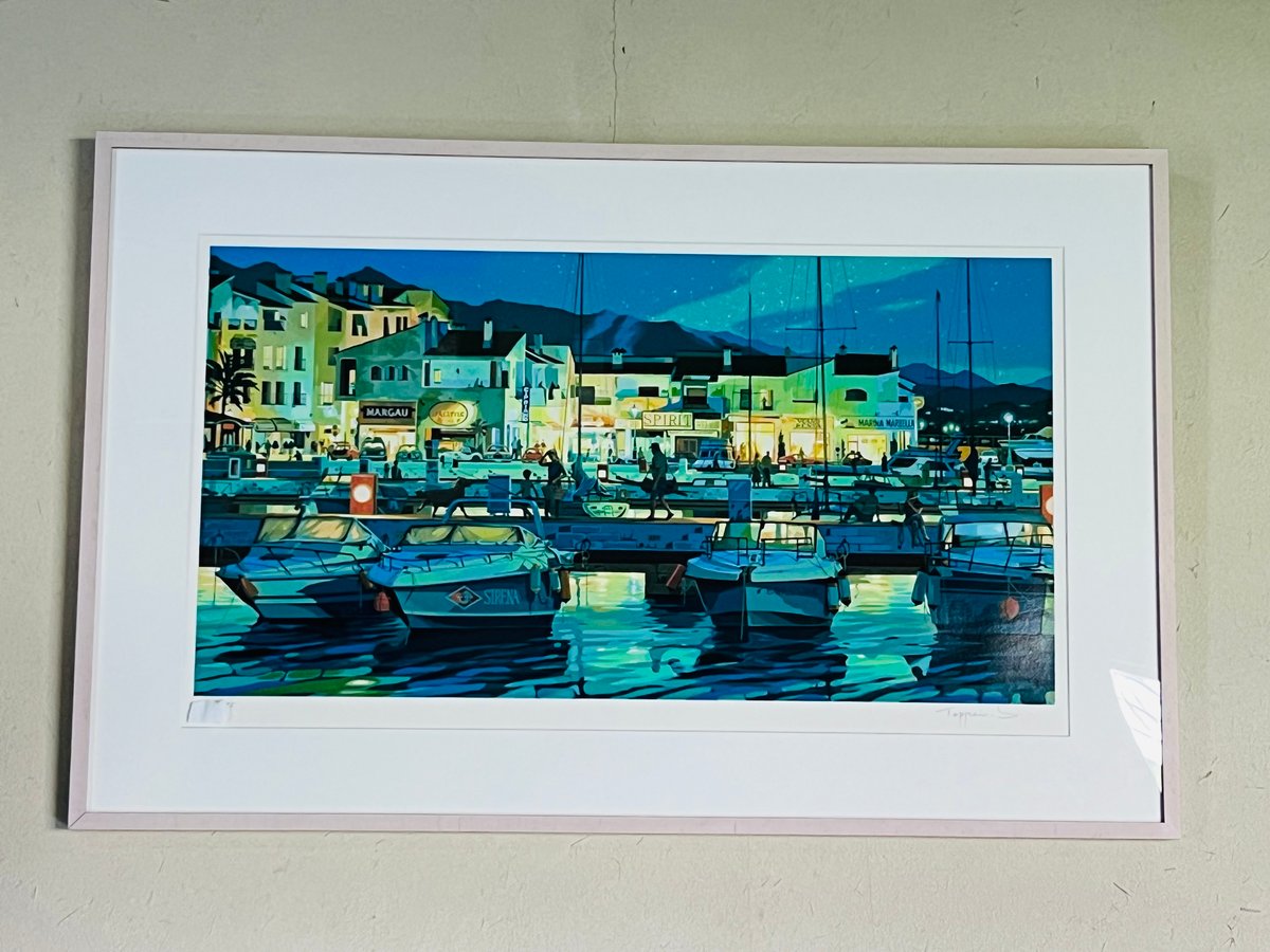 STー2 笹倉鉄平 「プエルトバヌス」シルクスクリーン Teppei Sasakura