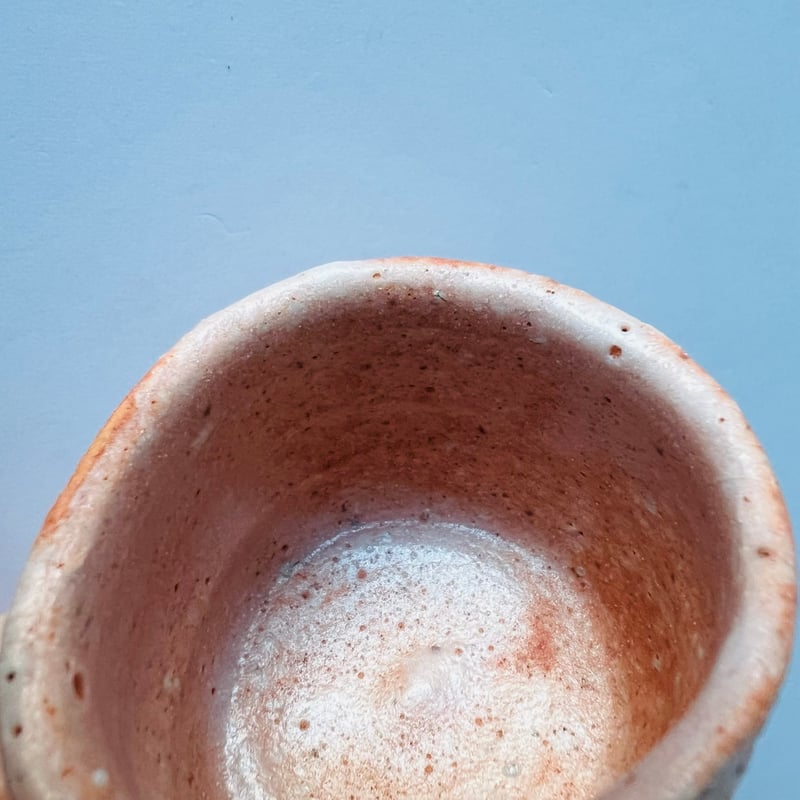 Tー94 辻村史朗 志野ぐい呑 Shiro Tsujimura “Shino Guinomi”