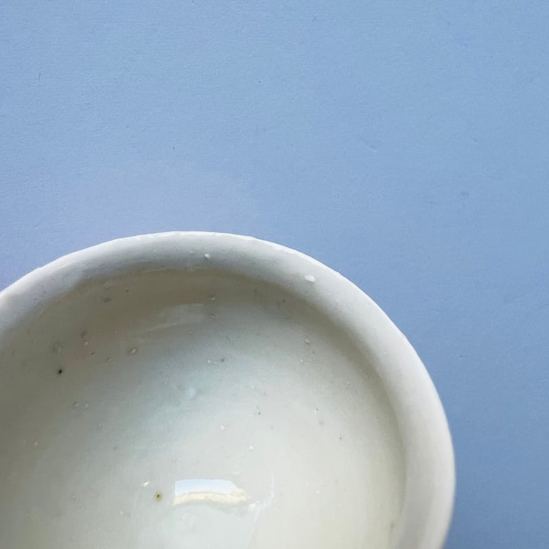 Tー91 辻村史朗 磁土ぐい呑 Shiro Tsujimura Porcelain clay