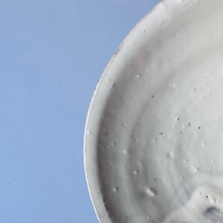 T−100 辻村史朗　粉吹小皿　　Shiro Tsujimura Kohiki Small Plate