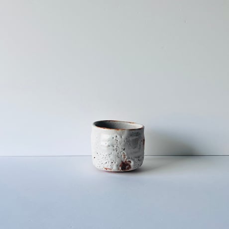 T-73 辻村史朗　志野茶碗　共箱有　Shiro Tsujimura Shino tea bowl