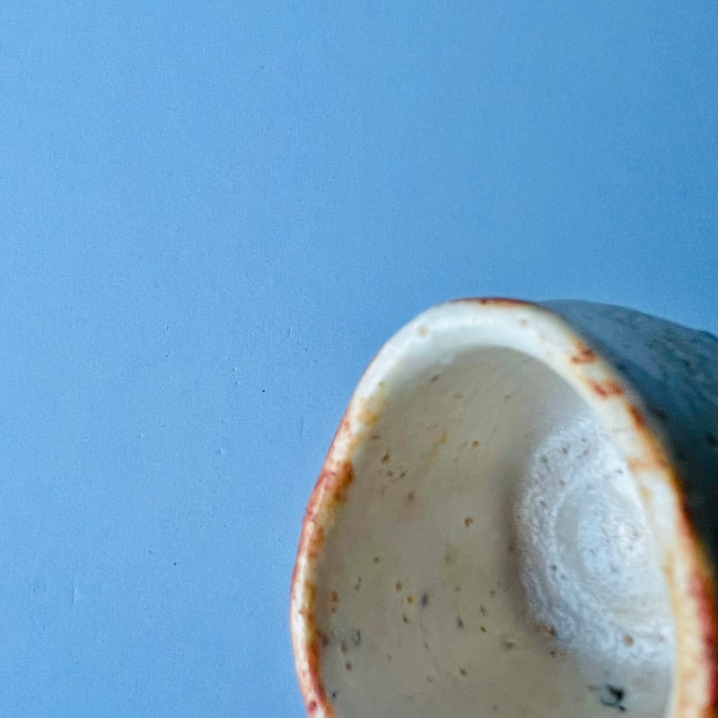 T−17 辻村史朗 志野ぐい呑 T-17 Shiro Tsujimura Shino sake