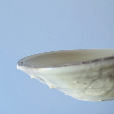 T−100 辻村史朗　粉吹小皿　　Shiro Tsujimura Kohiki Small Plate