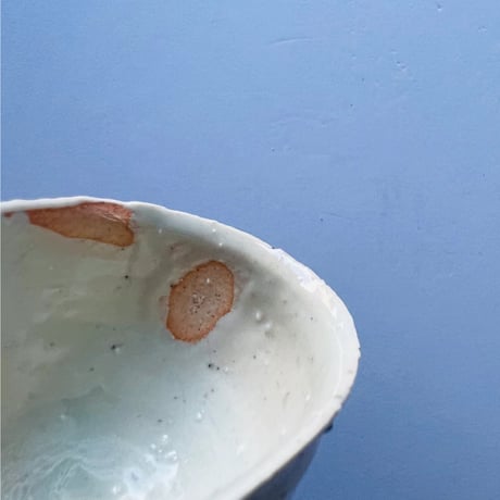 Tｰ62 辻村史朗　磁土ぐい呑　Shiro Tsujimura - Porcelain Sake Cup