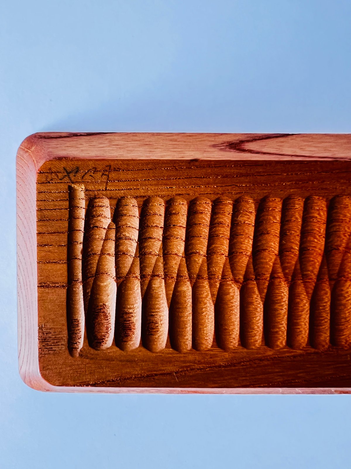 Mー5 一文字盆 欅 Ichimonji Tray (Rectangular Tea Tray