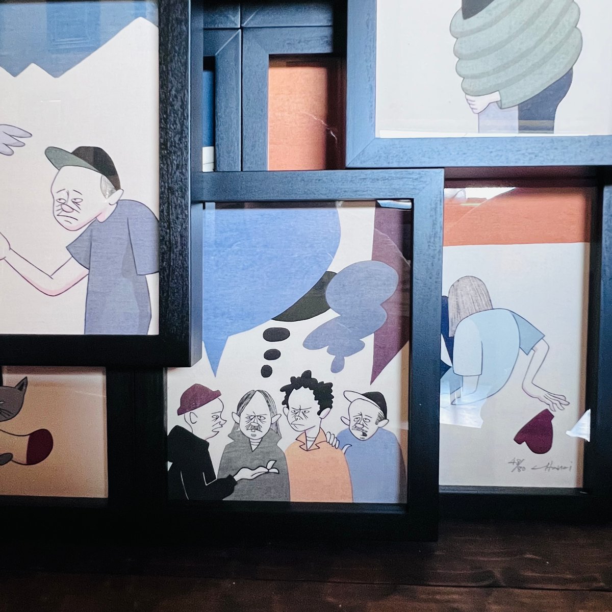 HY−2 花井祐介 「無題1」 木版画 | GARAGE MADE