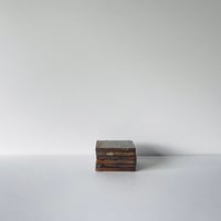 TKー2 信楽角皿六枚組　Shigaraki square plate six-disc set