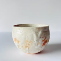 T−134 辻村史朗　粉吹ワインカップ大　共箱付　Shiro Tsujimura Large Kofuki Wine Cup