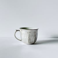 TN−119 谷井直人　銀彩青磁貫入マグカップ Naoto Tanii Silver Glaze Celadon Crackled Mug