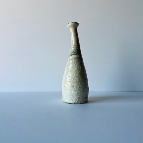 T−103 辻村史朗 粉吹つる首花入 Shiro Tsujimura Kohiki Tsur