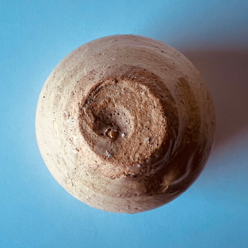 Tー76 辻村史朗 井戸ワインカップ Shiro Tsujimura Ido wine cup