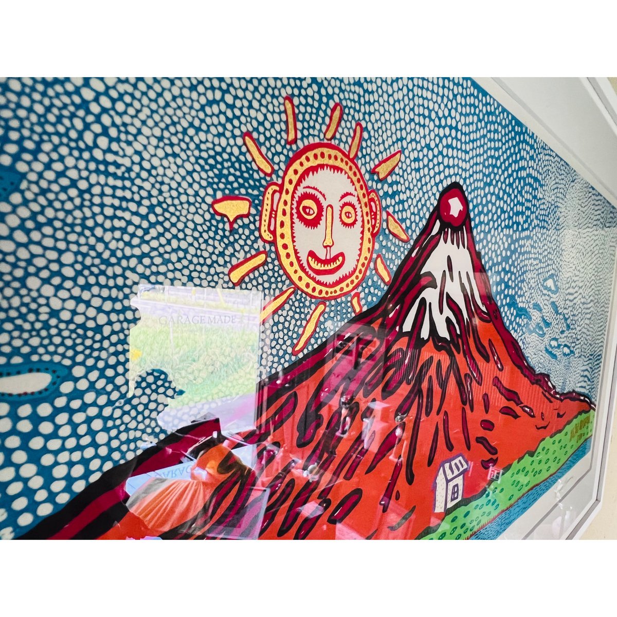 Kー3 草間彌生 木版画 Yayoi Kusama “When Life Boundlessl