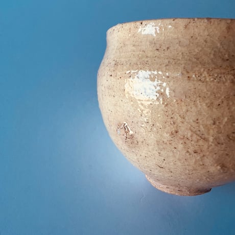 Tー78 辻村史朗　井戸ワインカップ　共箱有　Shiro Tsujimura Ido wine cup