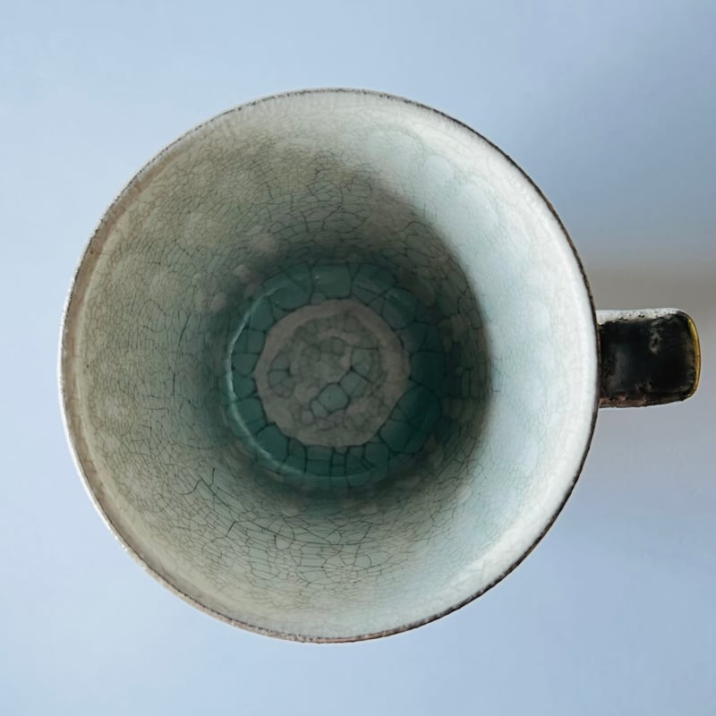 TNー60 谷井直人 銀彩ビードロマグカップ Naoto Tanii – Silver-Gla