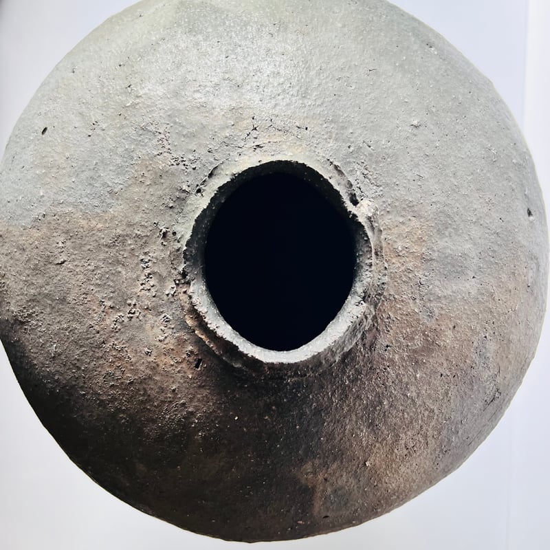 【新品未使用】備前焼大壺　作家　大井逸吾 O−11 大平新五 大壺 | GARAGE MADE