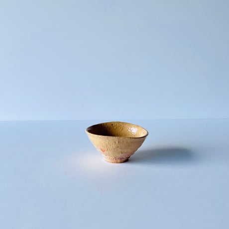 Tー2辻村史朗　井戸ぐい呑　共箱付　Shiro Tsujimura, Ido Sake Cup, with box