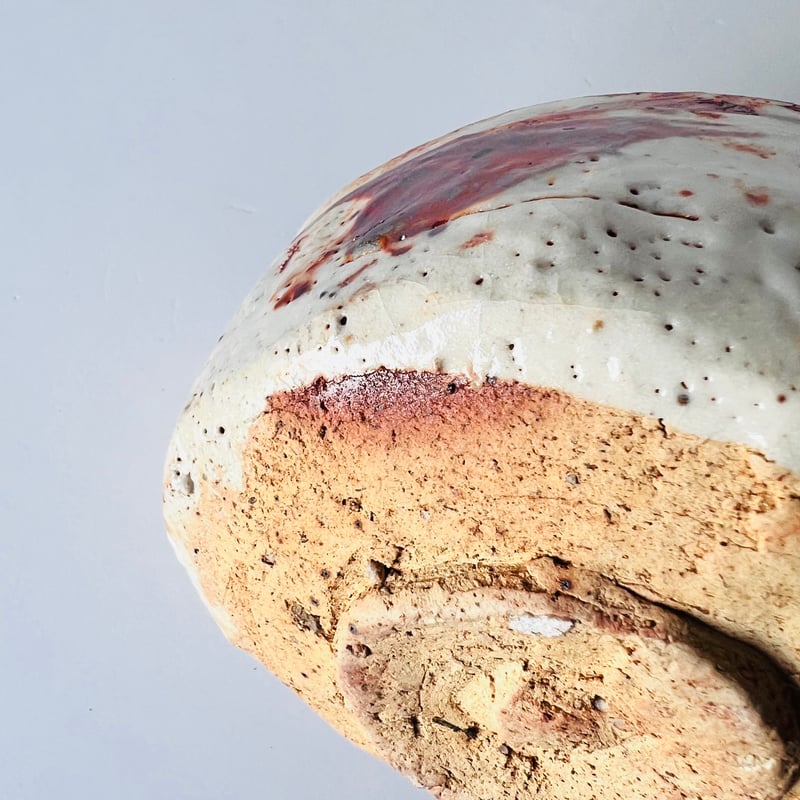 T-72辻村史朗 志野茶碗 Shiro Tsujimura Shino tea bowl |