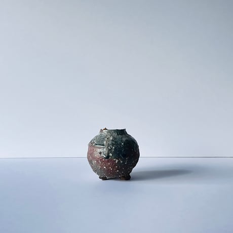 T−8 辻村史朗　伊賀花掛け　T-8 Shiro Tsujimura Iga Flower Hanging