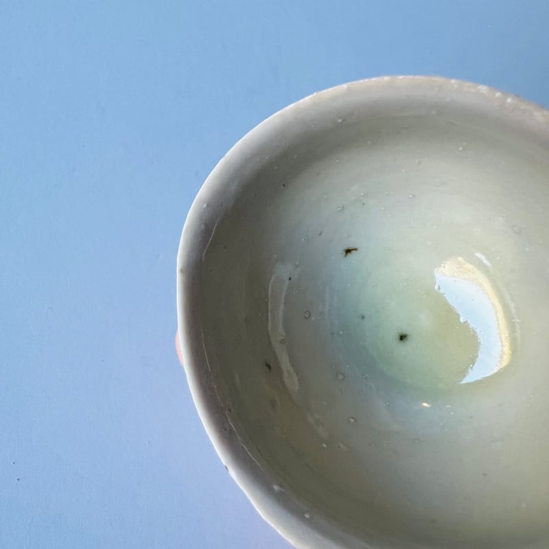 Tー92 辻村史朗 磁土ぐい呑 Shiro Tsujimura Porcelain clay