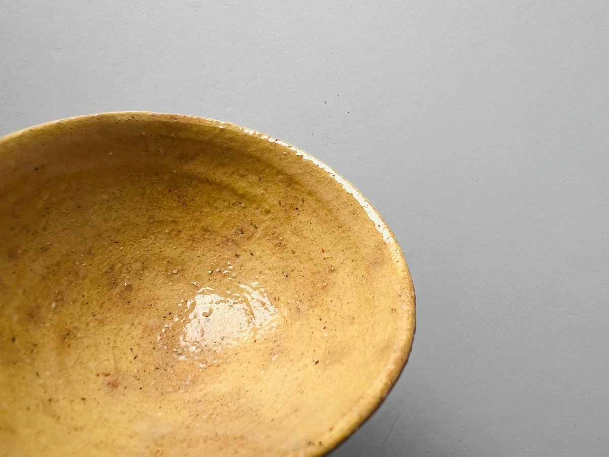 Tー46 辻村史朗 井戸ぐい呑 共箱付き Shiro Tsujimura Ido Sake C