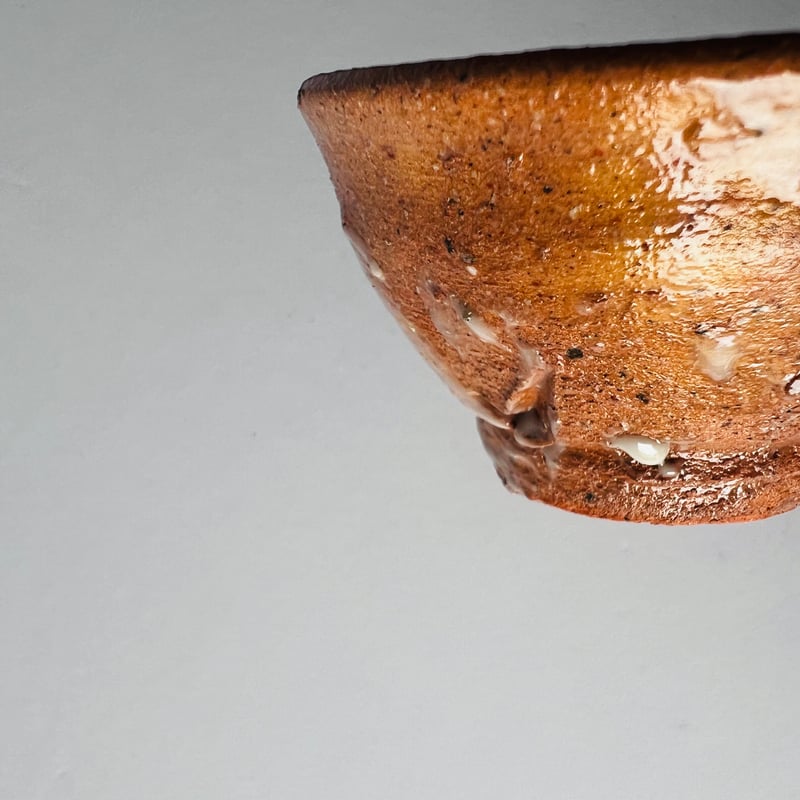 Tー44 辻村史朗 井戸ぐい呑 共箱付き Shiro Tsujimura Ido Sake