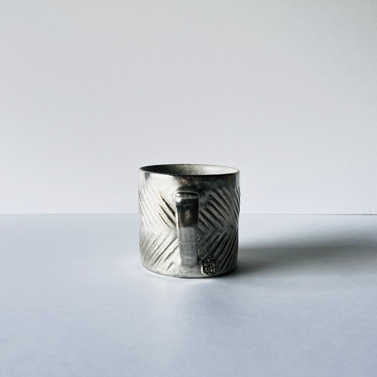 TNー82 谷井直人 銀彩ビードロマグカップ | GARAGE MADE