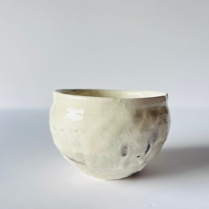 T−133 辻村史朗 粉吹ワインカップ大 共箱付（後日発送）Shiro