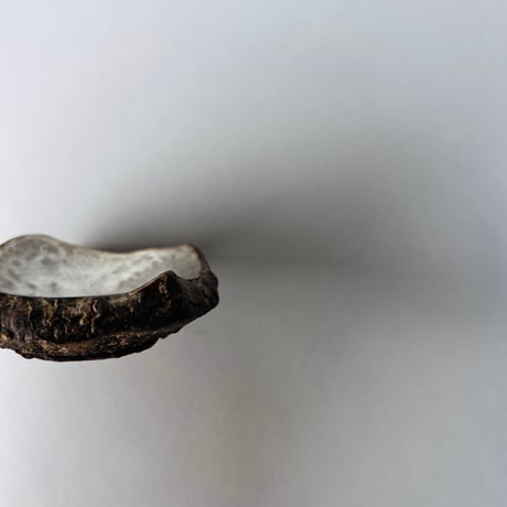 TN−15 谷井直人　銀彩四方皿　TN-15 Naoto Tanii, Silver-glazed square plate