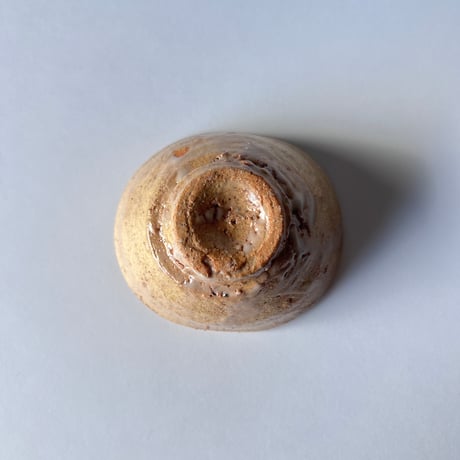 Tー2辻村史朗　井戸ぐい呑　共箱付　Shiro Tsujimura, Ido Sake Cup, with box