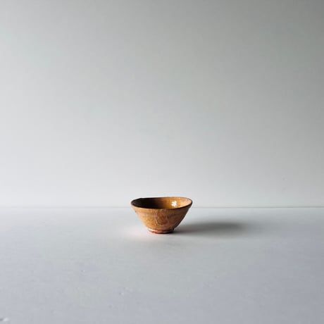 Tー45 辻村史朗　井戸ぐい呑　共箱付き　Shiro Tsujimura Ido Sake Cup with box