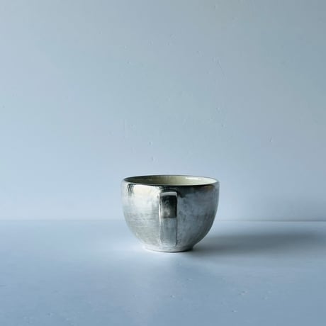 TNー64 谷井直人　銀彩ビードマグカップ　Naoto Tanii – Silver-Glazed Bidoro Mug