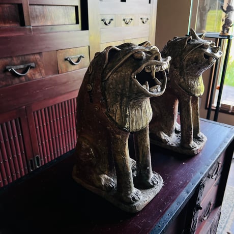 F−15 古谷和也　信楽狛犬　阿吽　Kazuya Furutani – Shigaraki “Komainu” (A & Un)