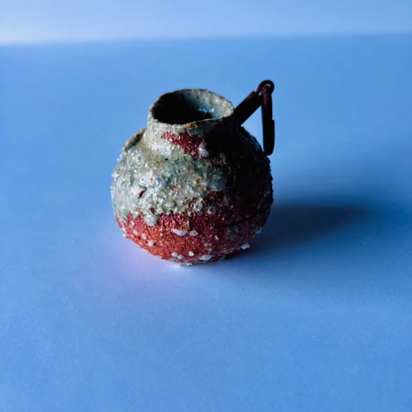 T−9 辻村史朗　伊賀花掛け　T-9 Shiro Tsujimura Iga Flower Hanging
