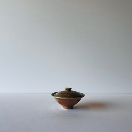 Jー2＃1 ジョナサンスティール　信楽宝瓶　名入り共箱付 Jonathan Steele Shigaraki Hōhin (Shigaraki Clay Teapot )