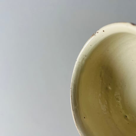 T−136 辻村史朗　粉吹ワインカップ　共箱付　Shiro Tsujimura Kofuki Wine Cup