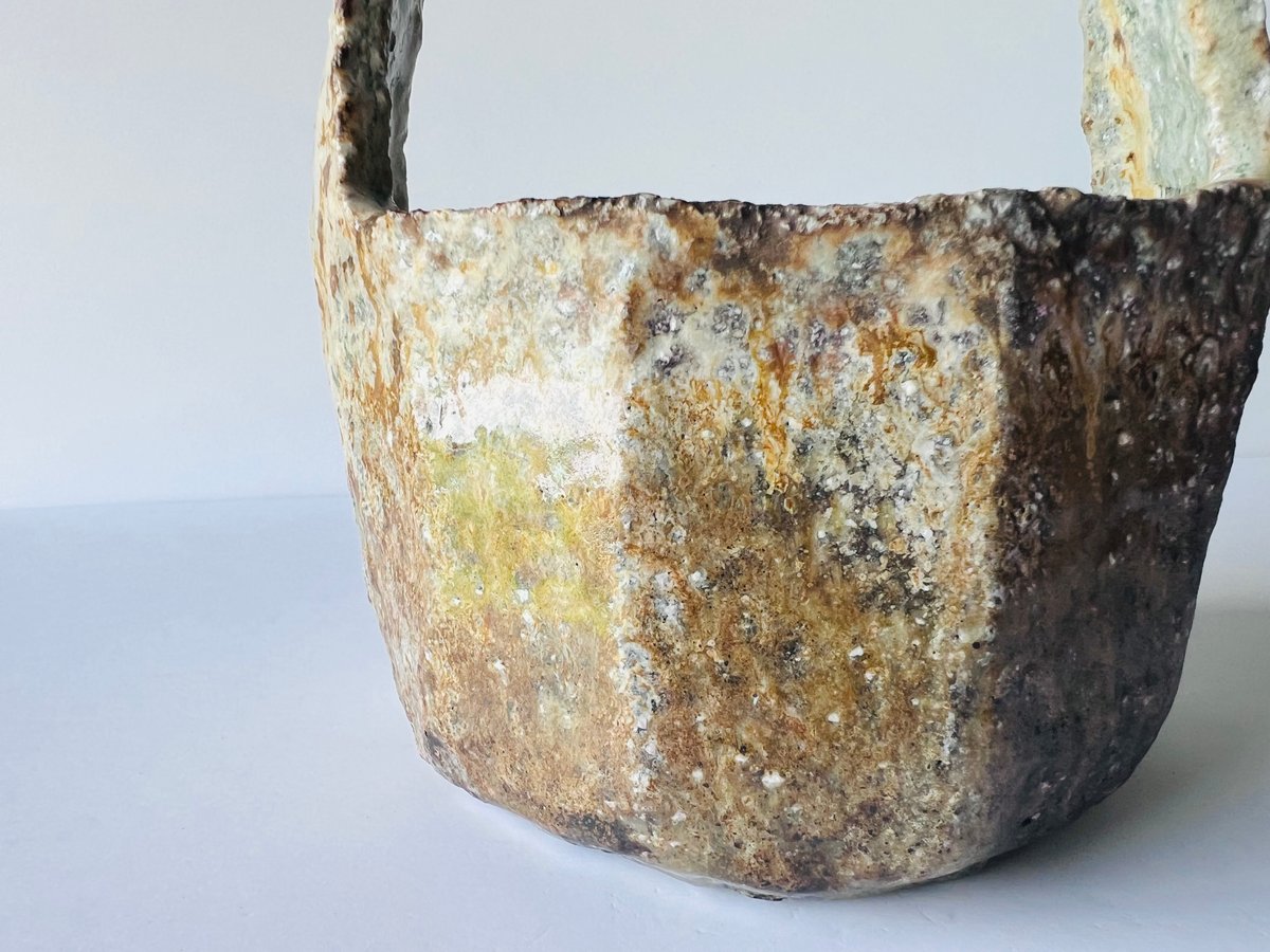 K−10 神山清子 信楽手桶花入れ | GARAGE MADE