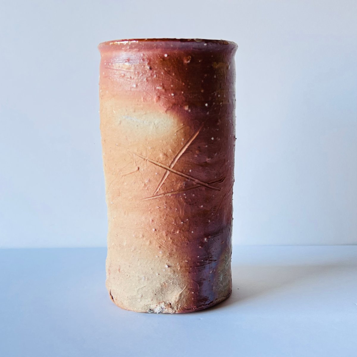 信楽焼 Shigaraki ware 花入 Vase 井村侊生 N14 信楽焼 Shigaraki ware