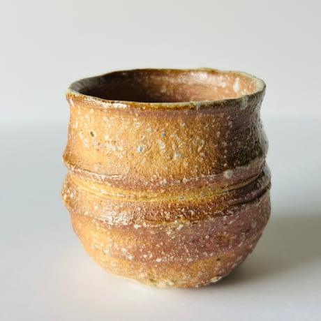 Fー26 古谷和也　信楽酒杯　Kazuya Furutani   Shigaraki Sake Cup