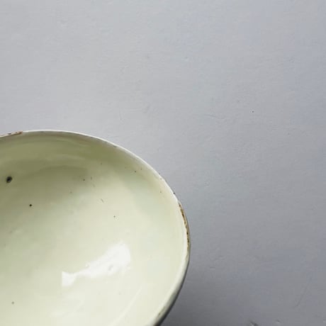 Tー48 辻村史朗　粉引きぐい呑　共箱付き　Shiro Tsujimura, Kohiki Sake Cup, with box